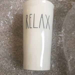 Rae Dunn “Relax” tumbler
